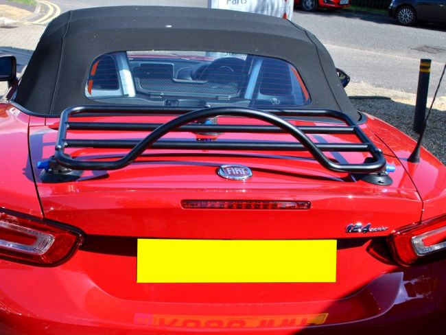 Envelope Style Trunk Cargo Net For FIAT 124 Spider 2017-2020 – Black, Direct Replacement (82215029)